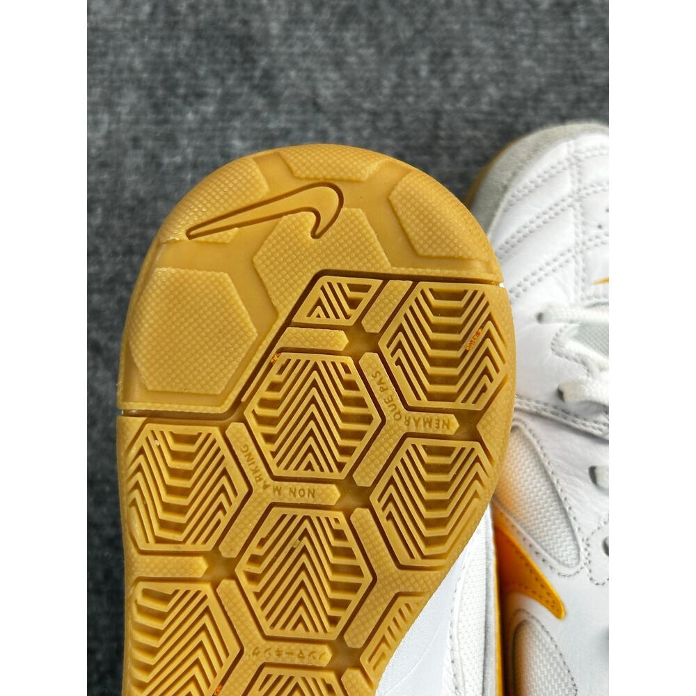 Nike Gato Indoor Soccer Shoes Women's Size 9.5 White University Gold Gum - Picture 7 of 10